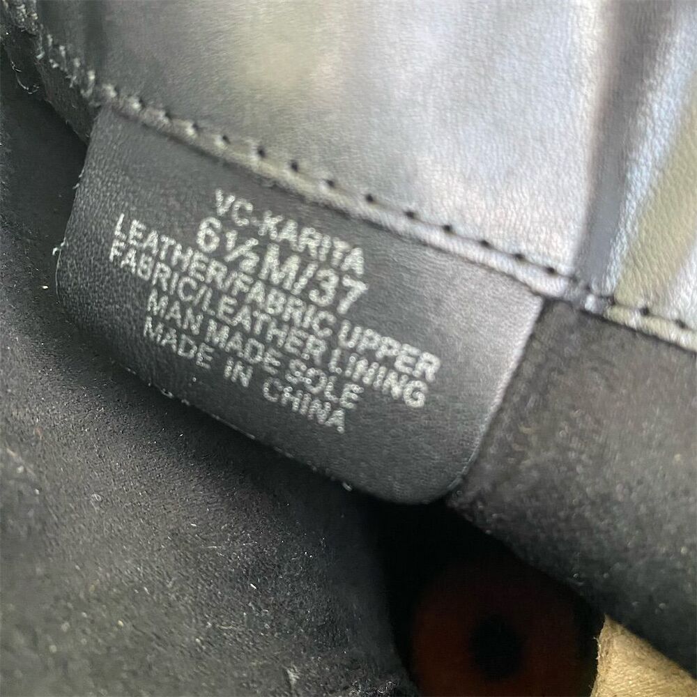 Vince Camuto Women's Black Over The Knee Boots Size 6.5 - Picture 10 of 11